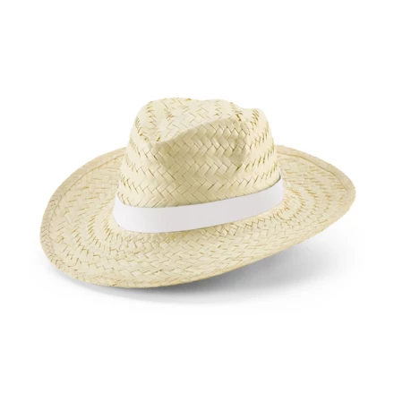EDWARD RIB. Natural straw hat with sublimated ribbon (NPS-99085-106)