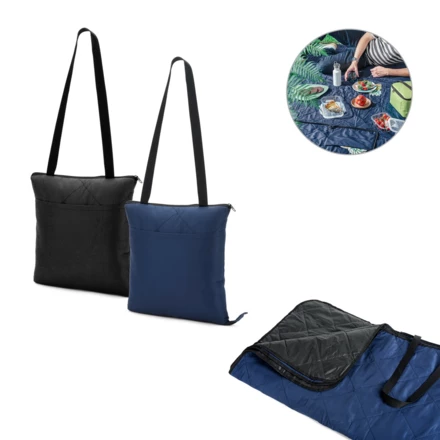 GRADY. Składany koc piknikowy z rPET i PEVA (NPS-99162-104)