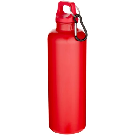 Oregon butelka na wodę o pojemności 750 ml z w jednolitym kolorze z karabińczykiem, wykonana z tworzyw sztucznych pochodzącyc (NPC-10087821)