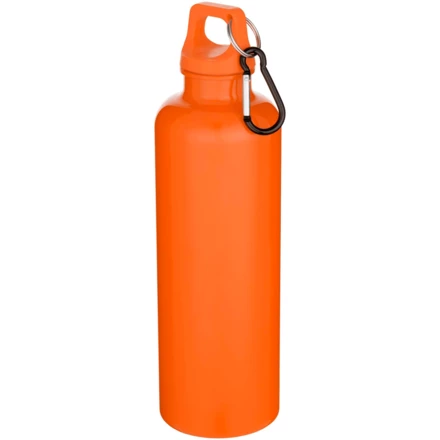 Oregon butelka na wodę o pojemności 750 ml z w jednolitym kolorze z karabińczykiem, wykonana z tworzyw sztucznych pochodzącyc (NPC-10087831)