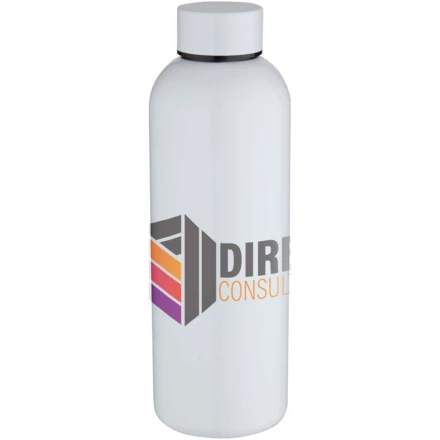 Spring jednościenna butelka na wodę o pojemności 750 ml do nadruku sublimacyjnego, wykonana ze stali nierdzewnej z recyklingu (NPC-10092101)