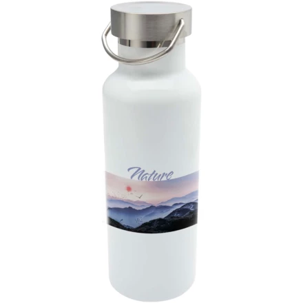 Thor butelka na wodę o pojemności 500 ml do nadruku sublimacyjnego, wykonana ze stali nierdzewnej i posiadająca certyfikat RC (NPC-10092301)