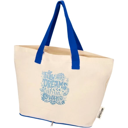 Sierra torba na zakupy z bawełny z recyklingu z certyfikatem GRS o gramaturze 140 g/m², 12 l (NPC-12078853)