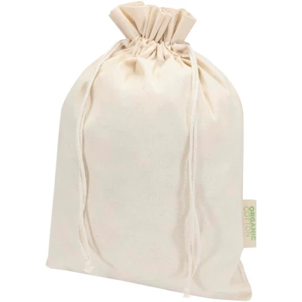 Odisha organiczna torba prezentowa z certyfikatem OCS o gramaturze 140 g/m² — 42 x 30 cm (NPC-12079806)