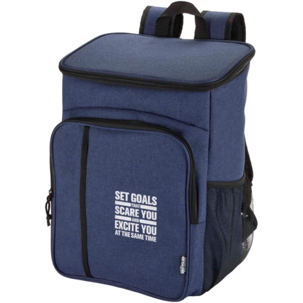 Tundra plecak termiczny z certyfikatem GRS z recyklingu z zestawem sztućców, 20 l (NPC-13012055)