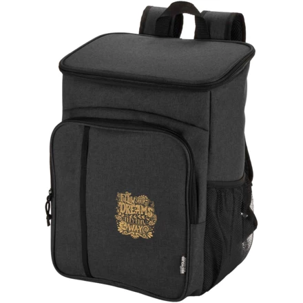 Tundra plecak termiczny z certyfikatem GRS z recyklingu z zestawem sztućców, 20 l (NPC-13012090)