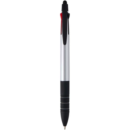 Trine długopis z certyfikatem RCS z recyklingu z 3 tuszami i rysikiem (NPC-10637681)