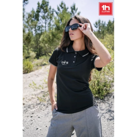 THC ROME WOMEN. Women's slim fit polo shirt (NPS-30139-134-L)