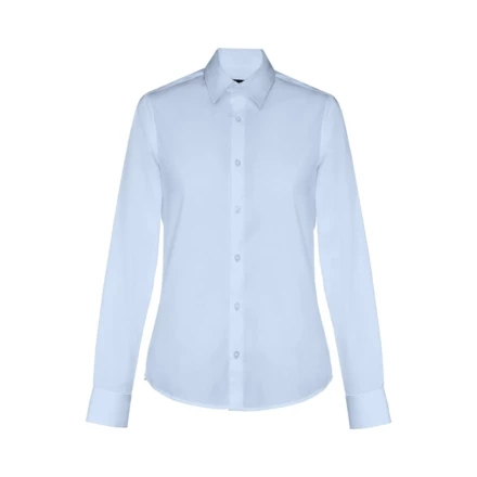 THC PARIS WOMEN. Langärmeliges Popeline-Hemd für Damen (NPS-30152-124-XXL)