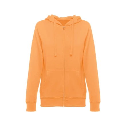 THC AMSTERDAM WOMEN. Women's hoodie in cotton and polyester with full zip (NPS-30162-178-S)