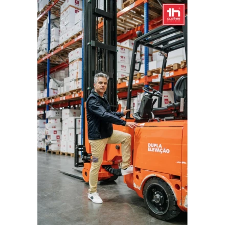 THC TALLINN. Spodnie z bawełny i elastanu (NPS-30247-111-XXL)