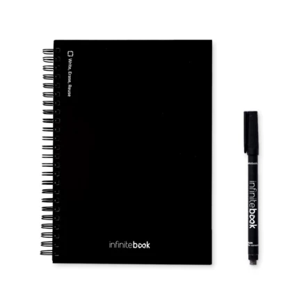 STARTER KIT INFINITEBOOK A5. Zestaw zawiera „Infinitebook”, zestaw do czyszczenia, marker i uchwyt na marker (NPS-33203-103)