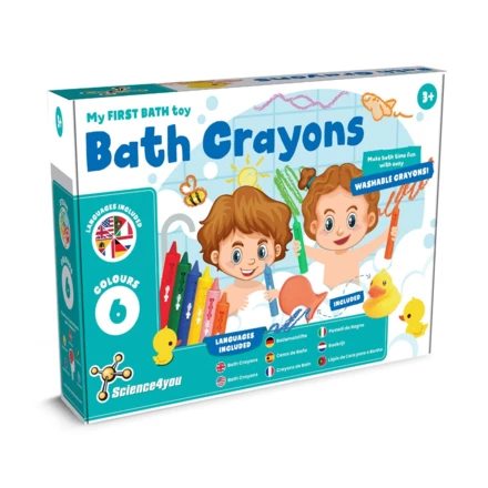 BATH CRAYONS. Zabawki edukacyjne dla dzieci (NPS-35856-100)