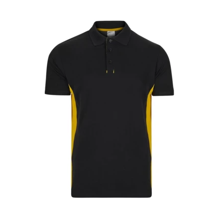 VL SUPAY. Dwukolorowa koszulka polo piqué (180 g/m²), krótki rękaw, bawełna (60%) i poliester (40%) (NPS-36039-203-XL)