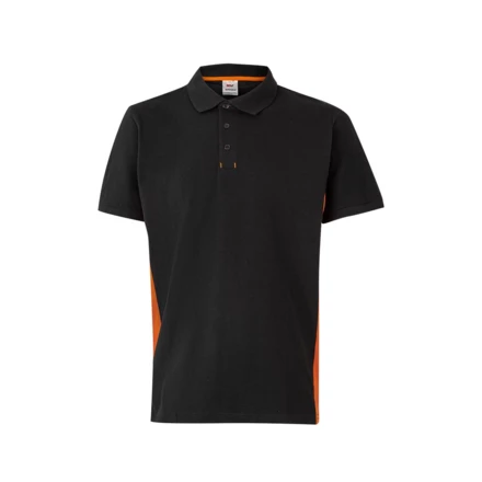 VL SUPAY. Dwukolorowa koszulka polo piqué (180 g/m²), krótki rękaw, bawełna (60%) i poliester (40%) (NPS-36039-213-2XL)