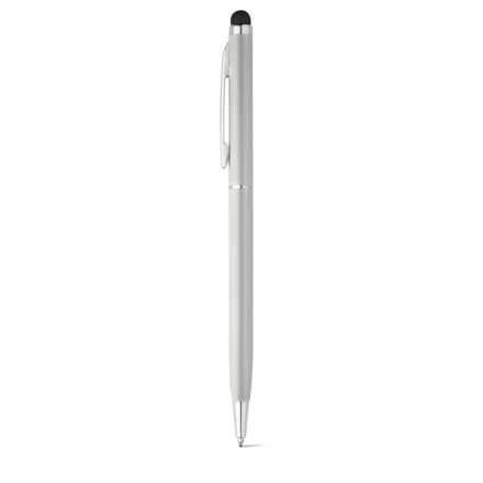 ZOE. Aluminium ball pen with twist mechanism and touch tip (NPS-91624-127)
