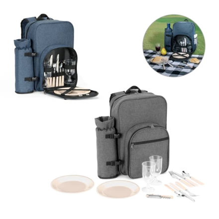 WHITSUNDAY. Plecak piknikowy z poliestru z recyklingu o wysokiej gęstości 600D (NPS-92385-133)