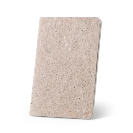 TEAPAD SOFT. Notatnik A6 z elastyczną okładką wykonaną z odpadów liści herbaty (65%) (NPS-93293-160)