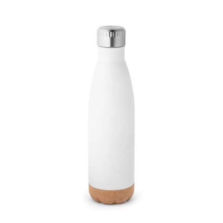 SOLBERG. Stainless steel thermos and cork base 560 mL (NPS-94240-106)