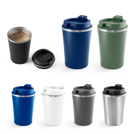 PHELPS. Stainless steel and PP travel cup 470 mL (NPS-94772-104)