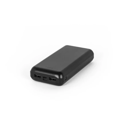 LEAKEY 20. Power bank 20'000 mAh wykonany w ABS pochodzącego z recyklingu (100% rABS) (NPS-97199-103)