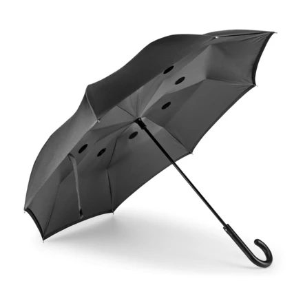 ANGELA. 190T pongee reversible folding umbrella (NPS-99146-113)