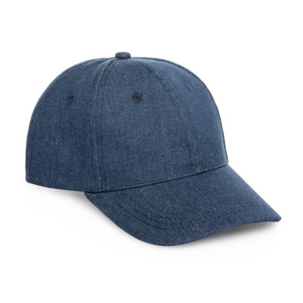 PHOEBE. Denim, cotton and polyester cap (300 g/m²) (NPS-99457-104)