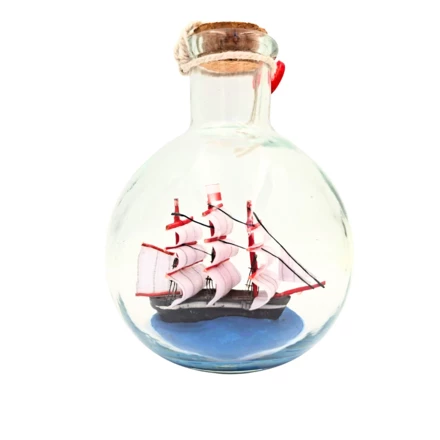 Statek w butelce Rafandynka – dekoracja marynistyczna – MA2012 (NMT-322824)