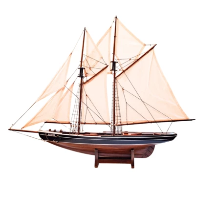 Model Szkunera Bluenose - dekoracja marynistyczna 78 cm – 518 (NMT-322886)
