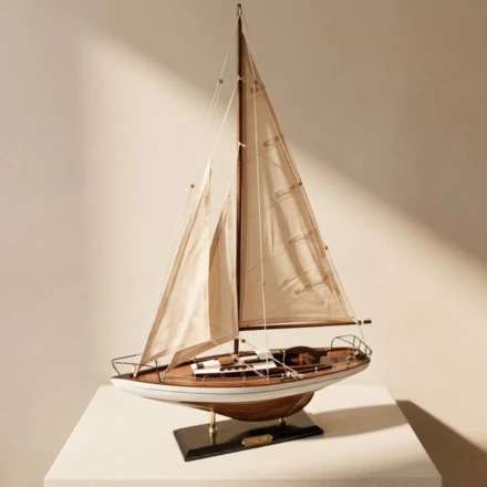Model Jachtu Żaglowego - dekoracja marynistyczna 45 cm – 50445 (NMT-322893)