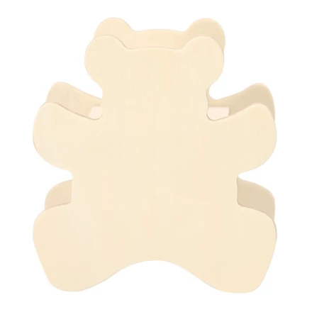 Drewniana skarbonka "zwierzątko" do kolorowania, kredki (NAX-VA761-16)