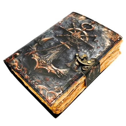 Notes Skórzany Retro Marynistyczny 200 stron - H110 (NMT-323777)