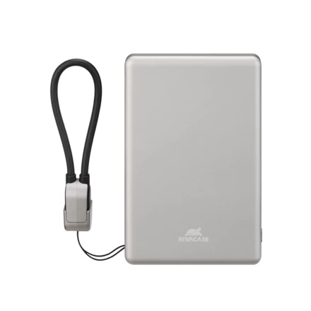 Power Bank Magsafe indukcyjny 15W VA2616 5000 mAh RIVACASE - szary - (NEG-EG8347-07)