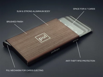 Etui na karty kredytowe RFID 94415502 - brązowy (NJG-94415502)