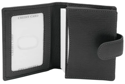 Etui na wizytówki i karty 96605201 - czarny (NJG-96605201)