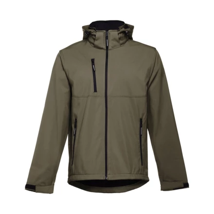 THC ZAGREB. Herren-Softshell-Jacke aus Polyester und Elastan (NPS-30180-149-XL)