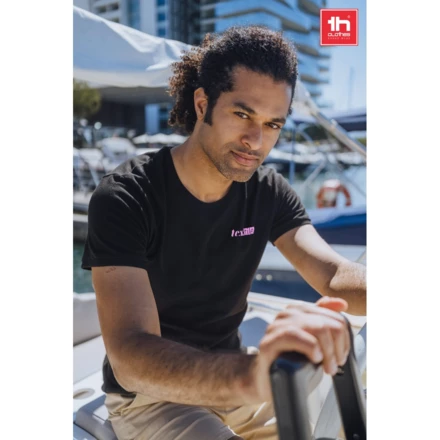 THC SAN MARINO. Kurzärmeliges Herren-T-Shirt aus gekämmter Baumwolle (NPS-30186-183-L)