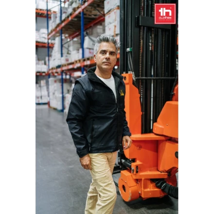 THC ASTANA. Gefütterte Polyesterjacke (Unisex) (NPS-30251-103-S)