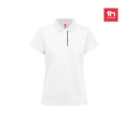 THC DYNAMIC WOMEN WH. Techniczna koszulka polo dla kobiet (NPS-30293-106-L)