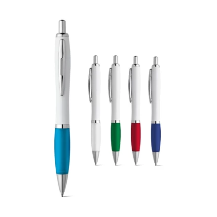 MOVE BK. ABS ball pen with clip and metal trim (NPS-81161-105)