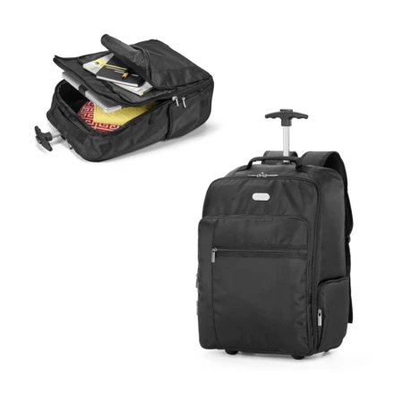 AVENIR. Laptop-Trolley-Rucksack 17'' aus 1680D und 300D Polyester (NPS-92177-103)