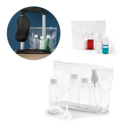 DENIRO. Hermetyczna kosmetyczka z PVC (NPS-92722-110)