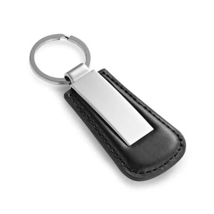 BACHMANN. Metal Keyring with PU surround (NPS-93171-103)