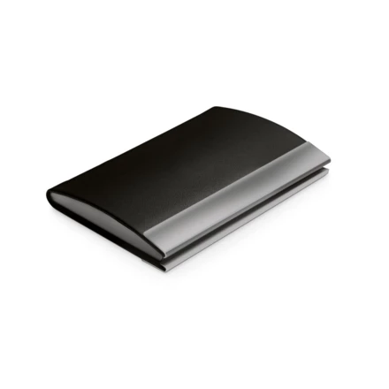 SANDLER. Metal and PU card holder (NPS-93309-103)