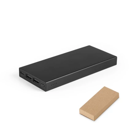 DOROTHY 10. Power bank 10 000 mAh wykonany w aluminium pochodzącego z recyklingu (100% rAL) (NPS-97165-103)
