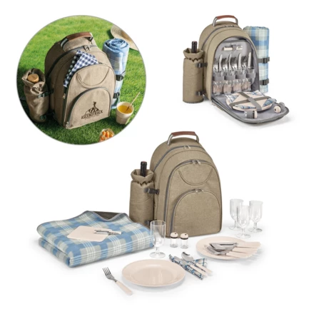 VILLA. Thermal picnic backpack in 600D, high-density recycled polyester (NPS-98422-111)