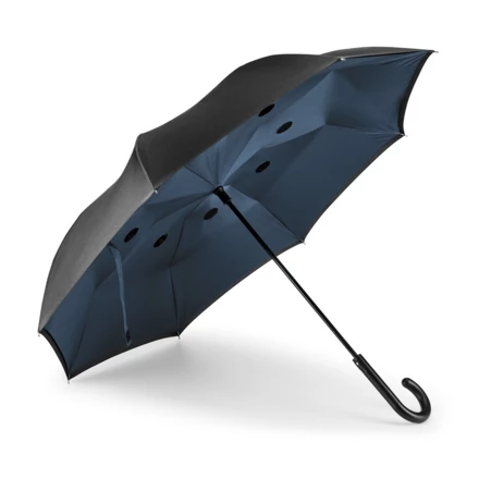 ANGELA. 190T pongee reversible folding umbrella (NPS-99146-104)