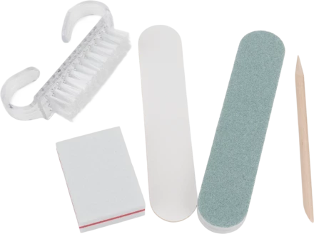 Mini zestaw do manicure - wielokolorowy - (NMC-IMP21)