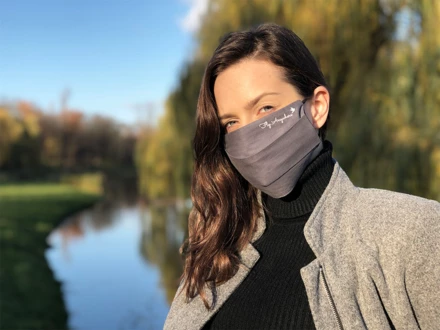 Maseczka bawełniana MERCURE 139016501 - czarny (NJG-139016501)