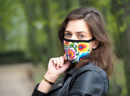 MARS PRO cotton mask (size M) with pocket and HEPA filter 1380165 (NJG-1380165)